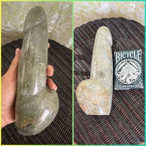 Green Gemstone Sculpture carving